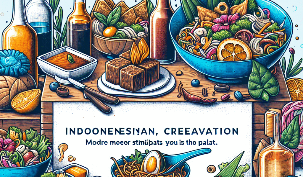 Inovasi Kuliner: Kreasi Makanan Modern Indonesia yang Menggugah Selera