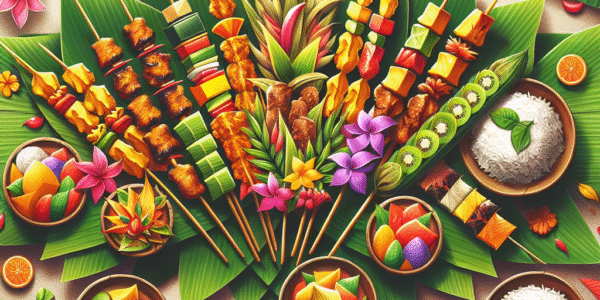 Mewarnai Gambar Makanan Tradisional Indonesia: Menggugah Selera Lewat